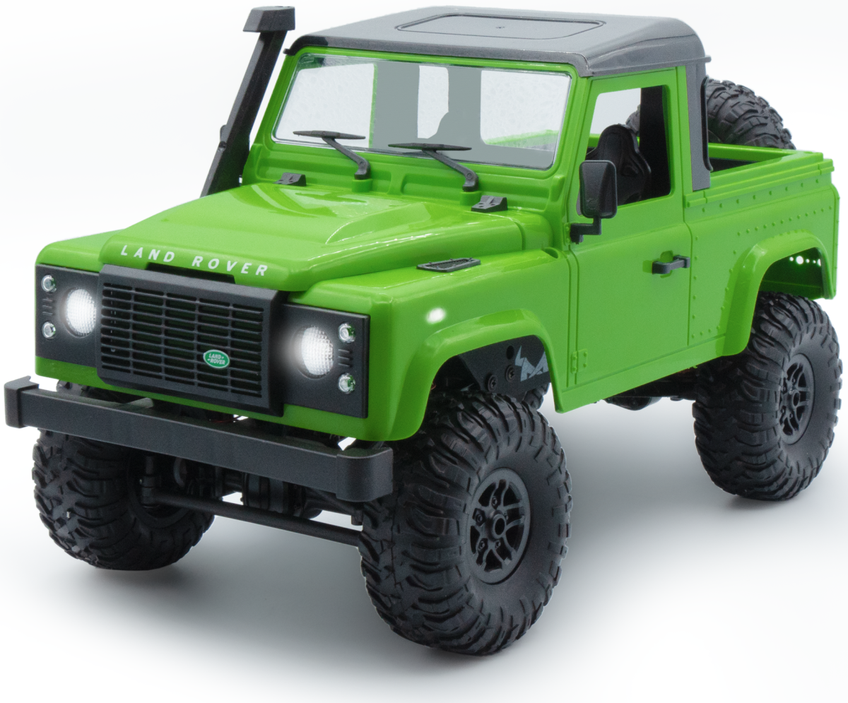 RC auto Land Rover Adventure 1/12 RTR 4WD, zelená