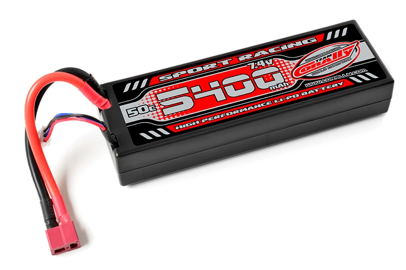 Power Racing 50C-5400mAh-7,4V-LiPo Stick Hardcase-T-DYN