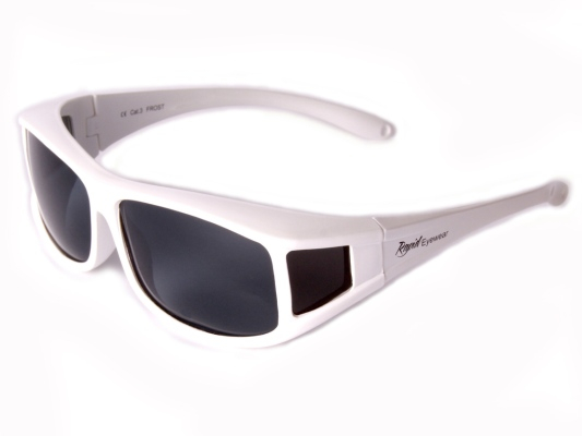 Rapid Eyewear Brýle Overglasses Frost bílé