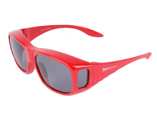 Rapid Eyewear Brýle Overglasses Red červené