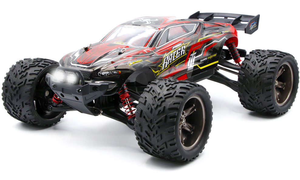 RC auto X9116 Challenger truggy, červená + náhradní baterie