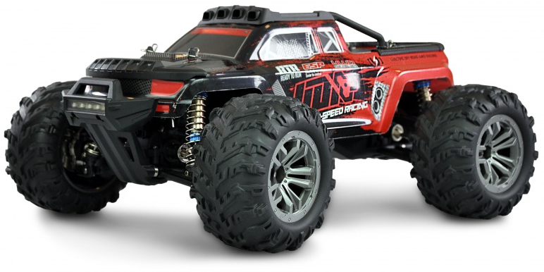 RC auto Daphoenodon monster truck, červená