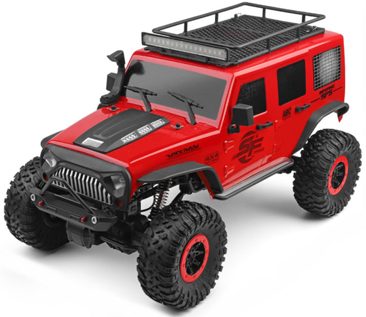 S-Idee Jeep Crawler 4WD, 2,4 GHz, LED rampa, RTR 1:10