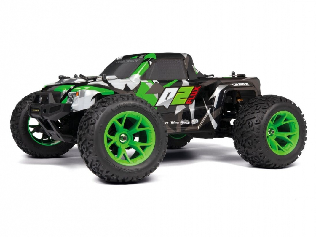 Quantum2 MT Flux 1/10th Monster Truck - Zelený