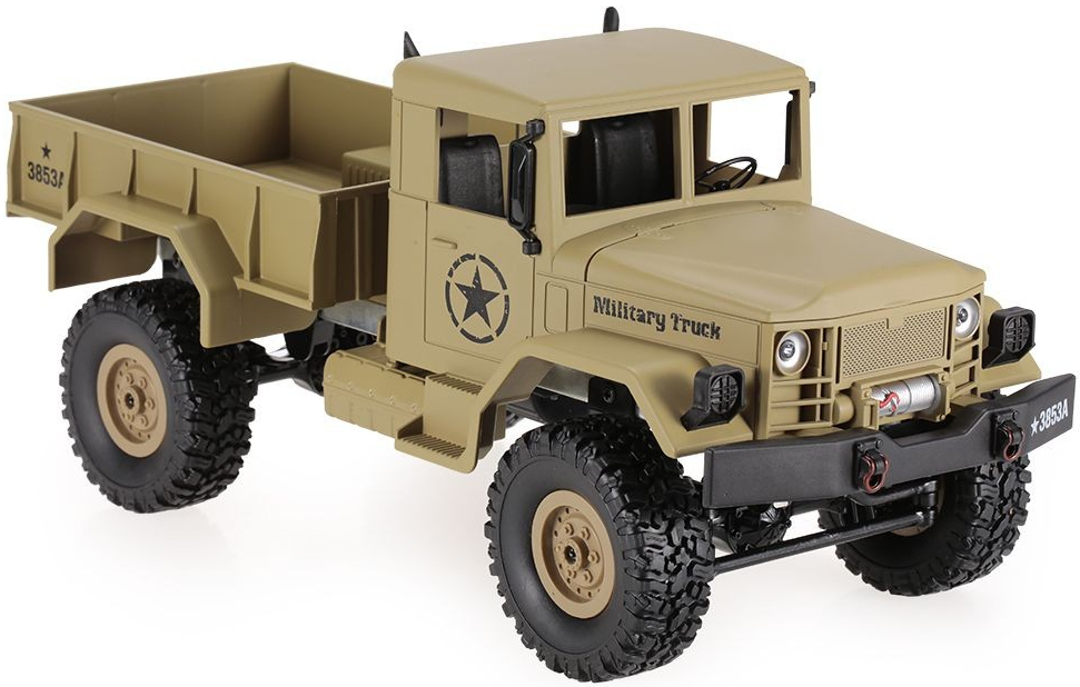 RC auto U.S. vojenský truck, písková