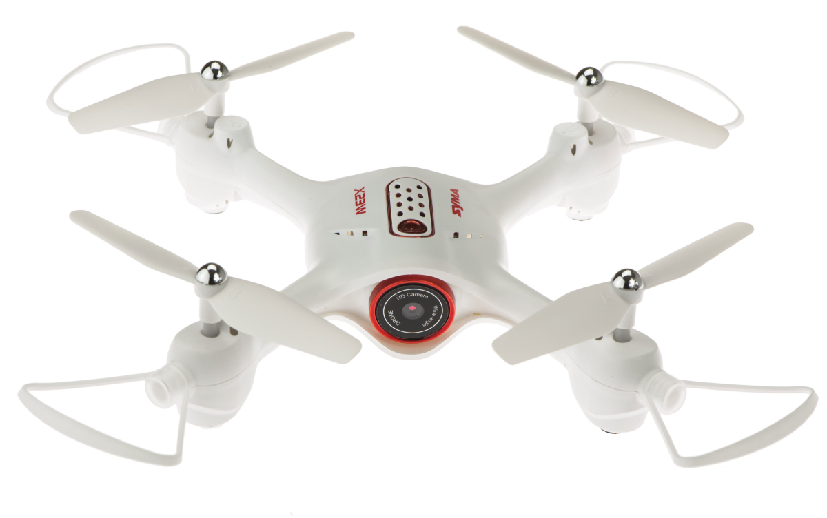 Dron Syma X23W, bílá + náhradní baterie