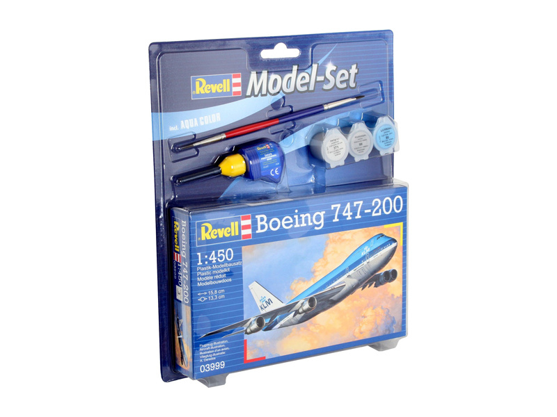 Revell Boeing 747-200 (1:450) sada