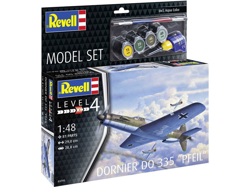 Revell Dornier Do 335 Pfeil (1:48) (sada)