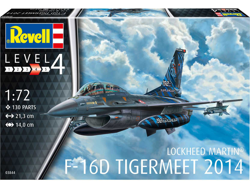 Revell Lockheed Martin F-16D Tigermeet 2014 (1:72)