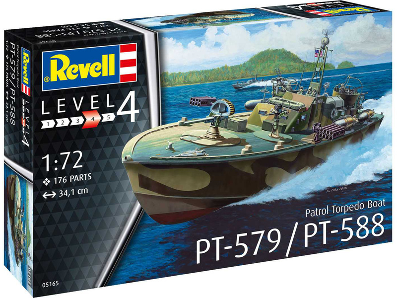 Revell Patrol Torpedo Boat PT-588/PT-579 (1:72)