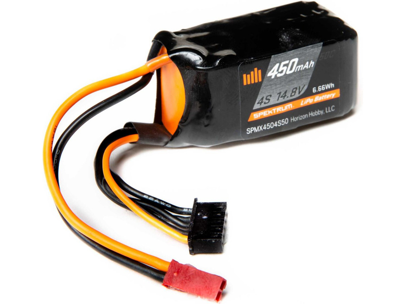 Spektrum LiPo 14.8V 450mAh 50C JST