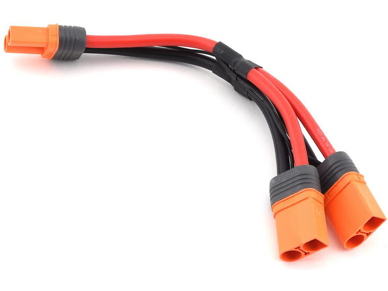 Spektrum paralelní Y-kabel IC5 baterie / 2x IC5 přístroj 15cm 10AWG