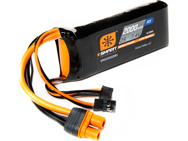 Spektrum Smart LiPo 7.4V 2000mAh Rx IC3