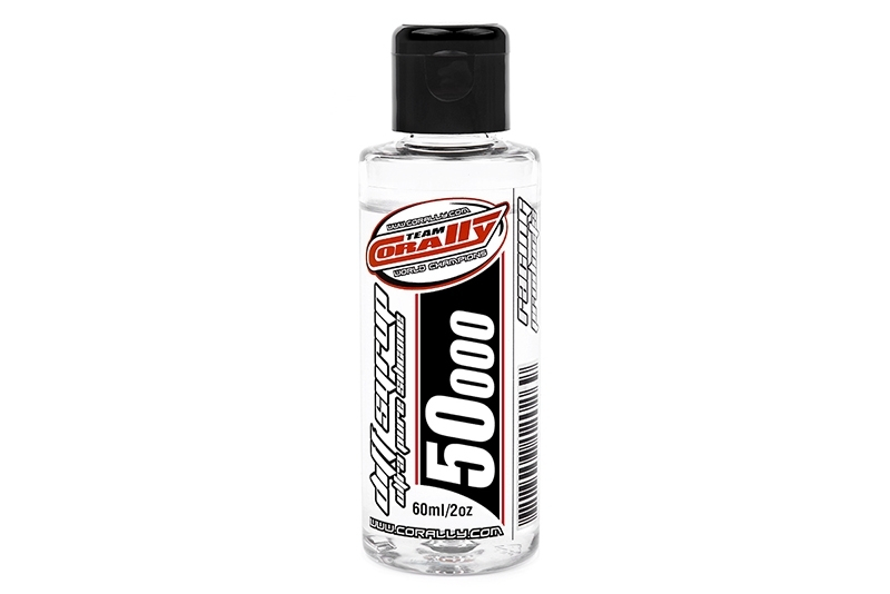 TEAM CORALLY - silikonový olej do diferenciálů 50.000 CPS (60ml/2oz)