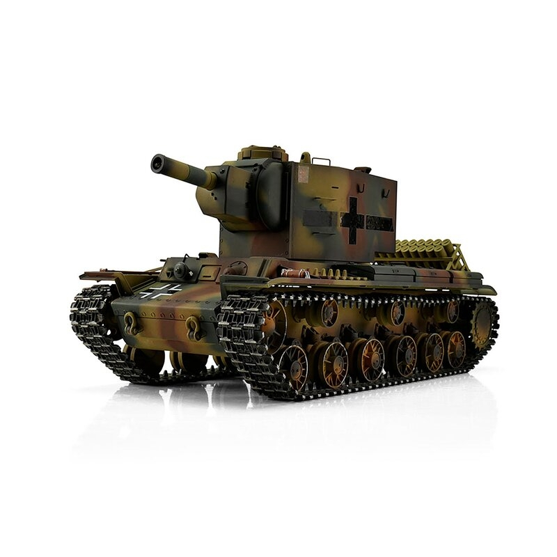 TORRO tank PRO 1/16 RC KV-2 754 (r) vícebarevná kamufláž - Infra IR - Servo