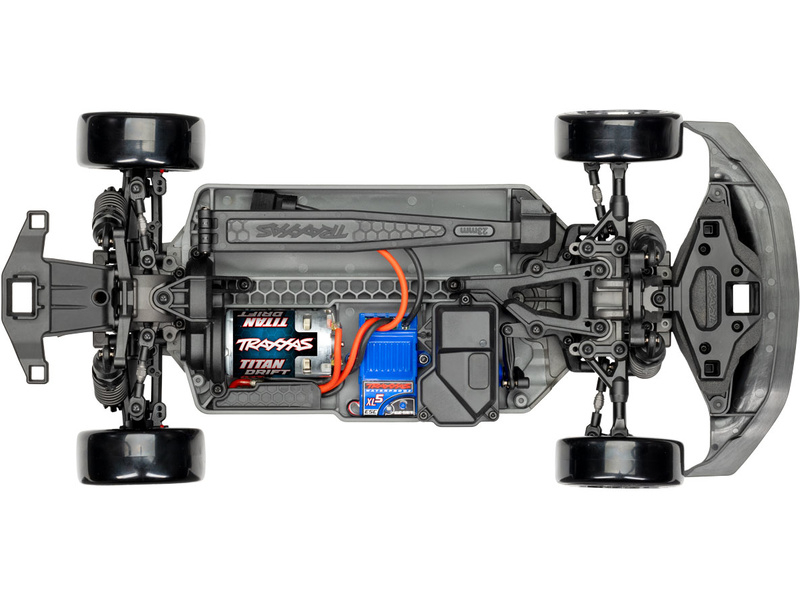 Traxxas 4-Tec Drift Ford Mustang 1:10 RTR zelený