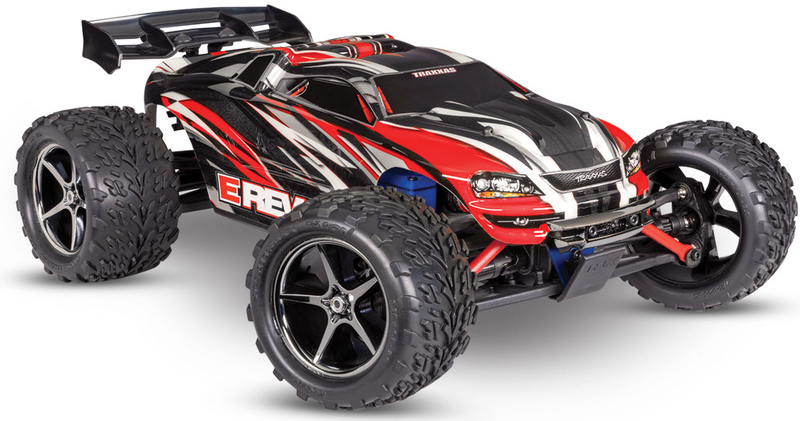 Traxxas E-Revo 1:16 RTR červená