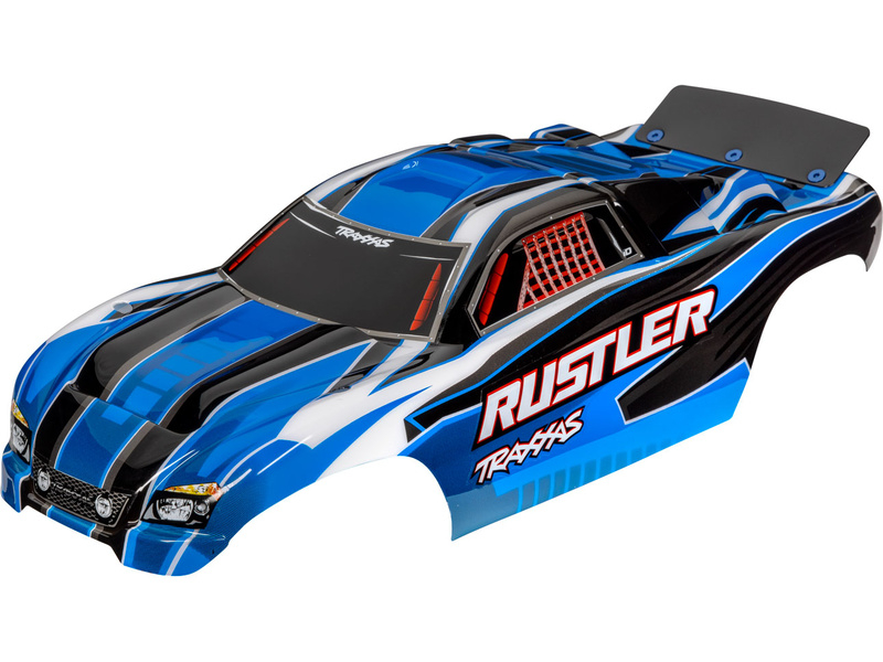 Traxxas karosérie Rustler modrá