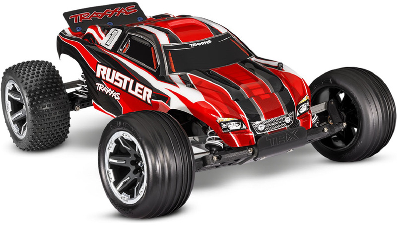 Traxxas Rustler 1:10 RTR červený