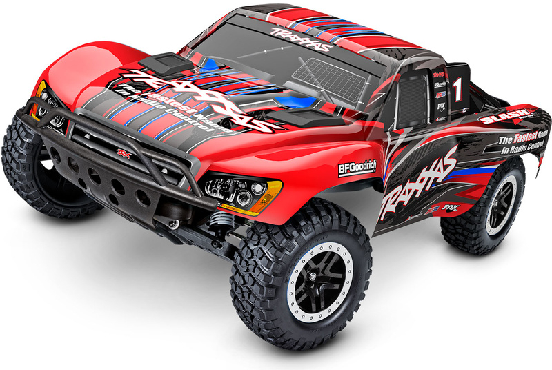 Traxxas Slash 1:10 2BL RTR červený