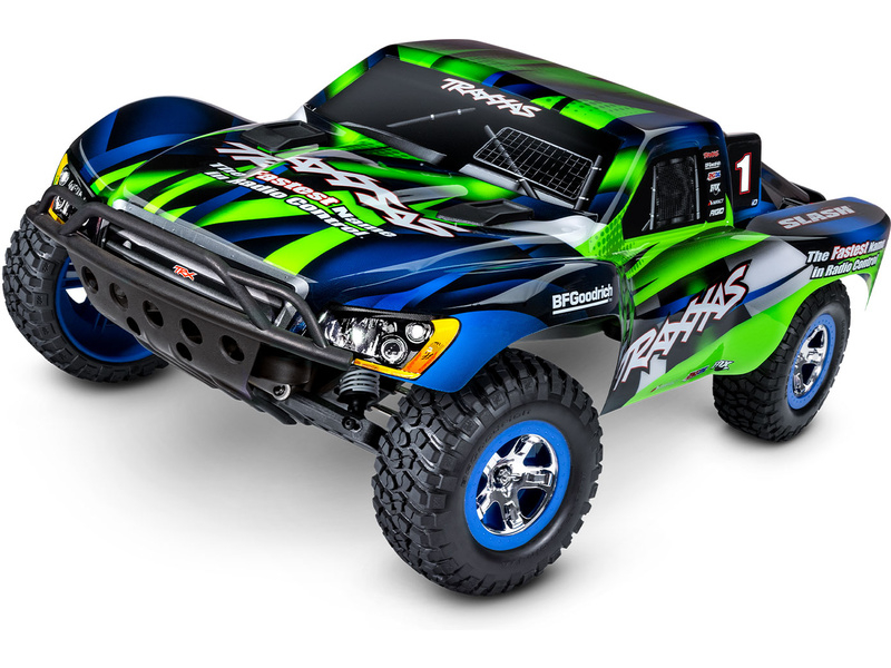 Traxxas Slash 1:10 RTR zelený