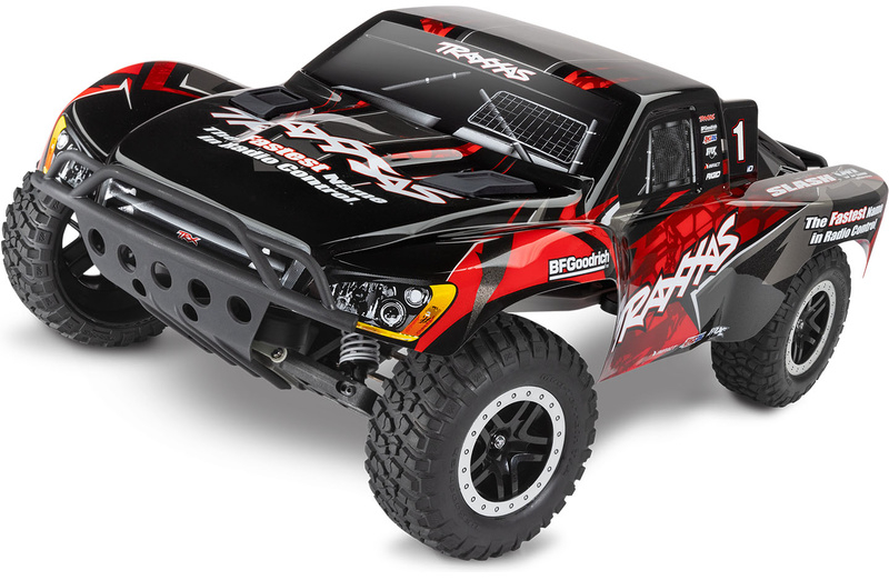 Traxxas Slash 1:10 VXL RTR červený