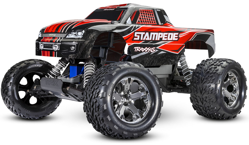 Traxxas Stampede 1:10 RTR červený