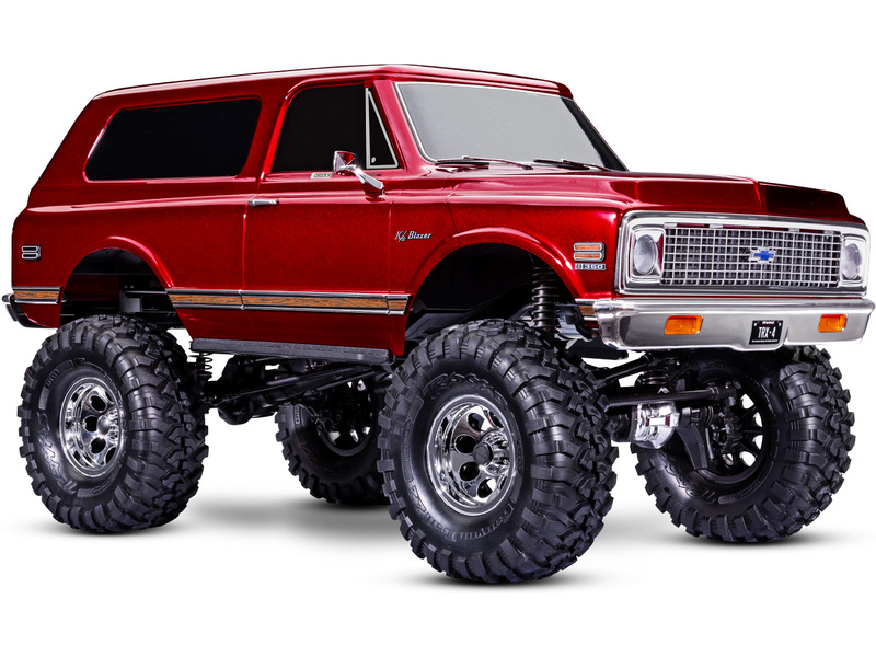 Traxxas TRX-4 Chevrolet Blazer 1972 1:10 TQi RTR červený