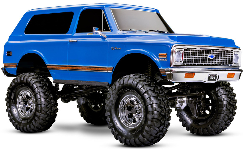 Traxxas TRX-4 Chevrolet Blazer 1972 1:10 TQi RTR modrý