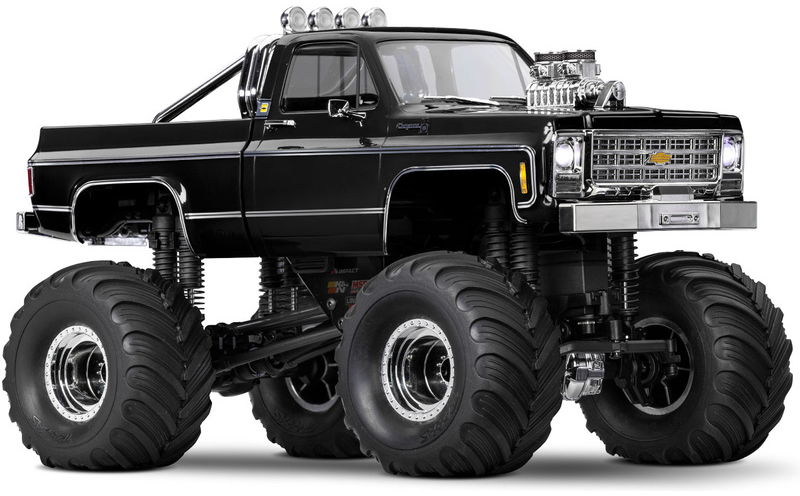 Traxxas TRX-4MT Chevrolet K10 1979 1:18 RTR černý