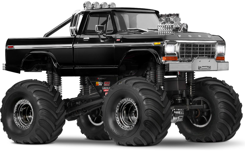 Traxxas TRX-4MT Ford F-150 1979 1:18 RTR černý