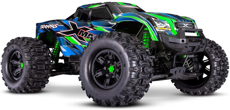 Traxxas X-Maxx 8S Belted 1:5 4WD RTR zelený