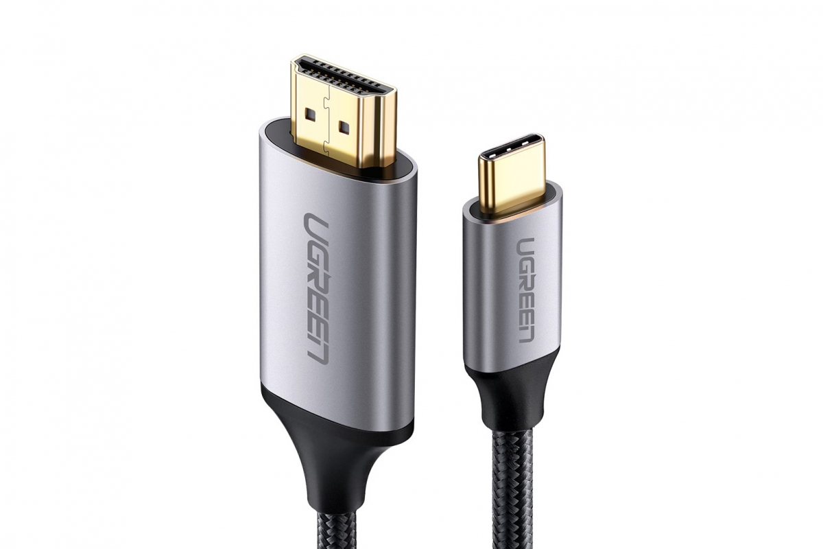 UGREEN USB-C HDMI adaptér 1.5m, šedý