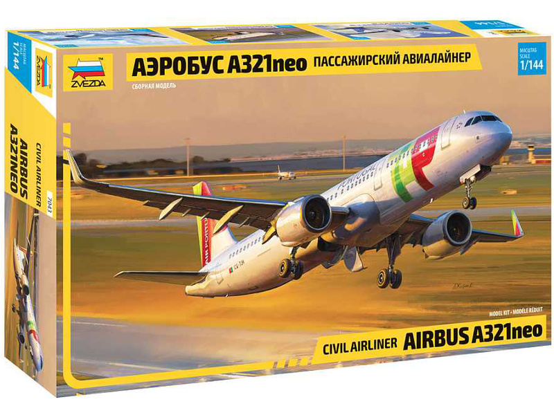 Zvezda Airbus A321neo (1:144)