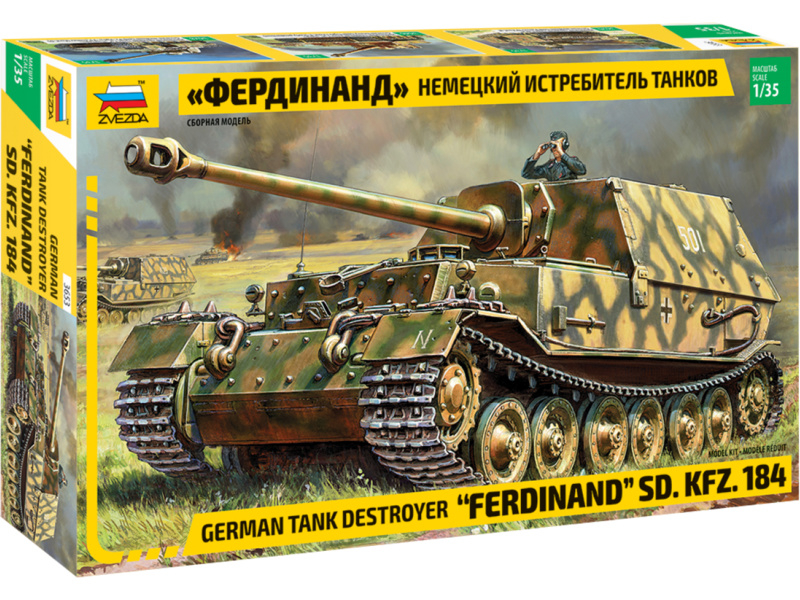 Zvezda SdKfz 184 Ferdinand (1:35)