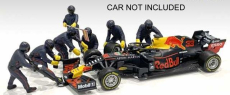 American diorama Figurky mechaniků F1 Pit-stop Set 1 2020 1:43