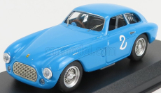 Art-model Ferrari 166mm Berlinetta Ch.0042 N 2 4th Circuito Do Porto 1950 Y.simon 1:43 Blue