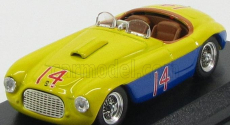 Art-model Ferrari 166mm Spider N 14 Winner Mar De Plata 1950 C.menditeguy 1:43 Žlutá Modrá