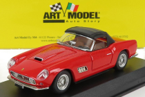 Art-model Ferrari 250 Lwb California Long Nose Spider Closed 1960 1:43 Červená Černá