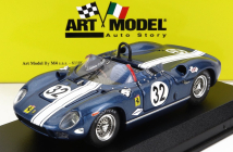 Art-model Ferrari 275p Spider N 32 24h Daytona 1966 G.follmer - D.wester - P.hawkins 1:43 Blue