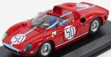 Art-model Ferrari 330p Spider N 50 Winner Monza 1964 L.scarfiotti 1:43 Červená Světle Modrá