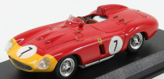 Art-model Ferrari 857s Ch.0578 N 7 5th 1000km Paris-monthlery 1956 De Pordago - Hill 1:43 Red