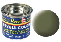 Barva Revell emailová - 32168: matná tmavě zelená (dark green mat RAF)