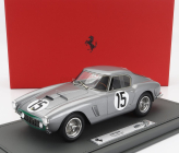 Bbr-models Ferrari 250 Gt Swb 3.0l V12 Team A.g. Whitehead N 15 24h Le Mans 1960 Graham Whitehead - Henry Taylor - Con Vetrina - With Showcase 1:18 Stříbrná Zelená