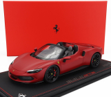 Bbr-models Ferrari 296 Gts Spider 2022 1:18, matná červená