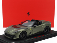 Bbr-models Ferrari 812 Competizione A Spider 2022 - Con Vetrina - With Showcase 1:18 Vered Manzoni - Matná Zelená Černá