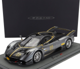 Bbr-models Pagani Huayra R N 27 2021 - Con Vetrina - With Showcase 1:18 2 Tóny Šedé Met