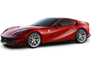 Bburago Signature Ferrari 812 Superfast 1:43 červená