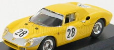 Best-model Ferrari 250 Lm N 28 1000km Parigi 1966 Gosselin - Noblet 1:43 Žlutá