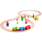 Bigjigs Rail dřevěná vláčkodráha osmička - poškozený obal